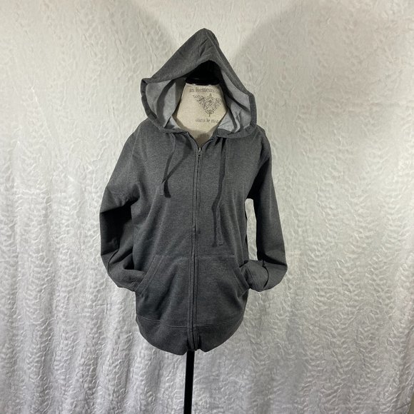 Ladies Lightweight Fleece Hood zipper front jacket Enza New in Package - Picture 1 of 8
